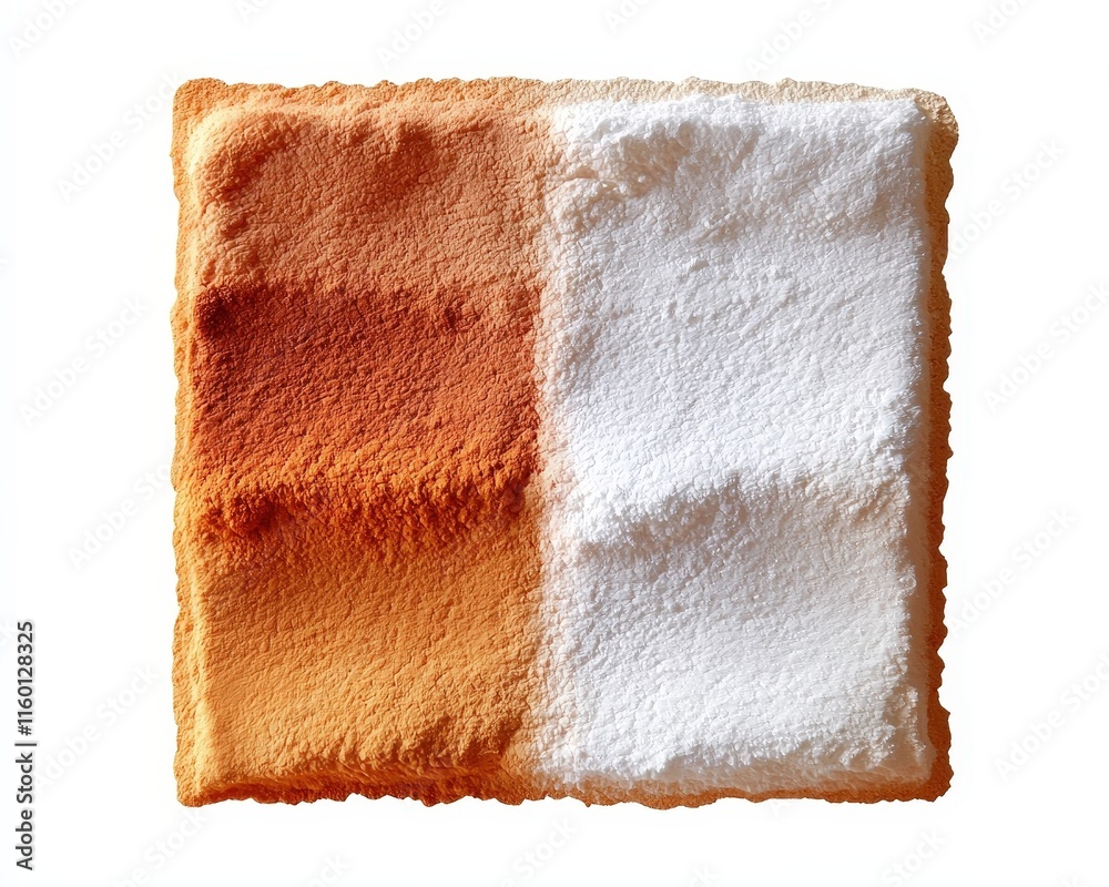 Fototapeta premium Gentle ombre watercolor transitioning from peach to white.