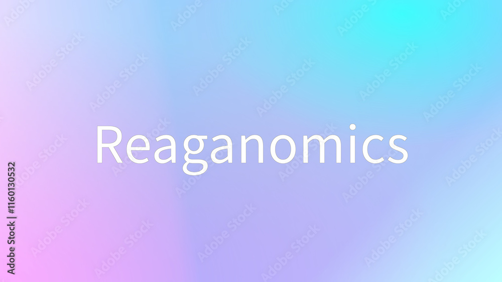 Reaganomics のグラデーション背景イラスト Reaganomics のグラデーション背景イラスト