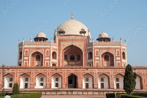 The Humayun's Tomb located in hazrat nizamuddin, South Delhi, the tomb of the mughal emperor humayun whole ruled in the 16th Century