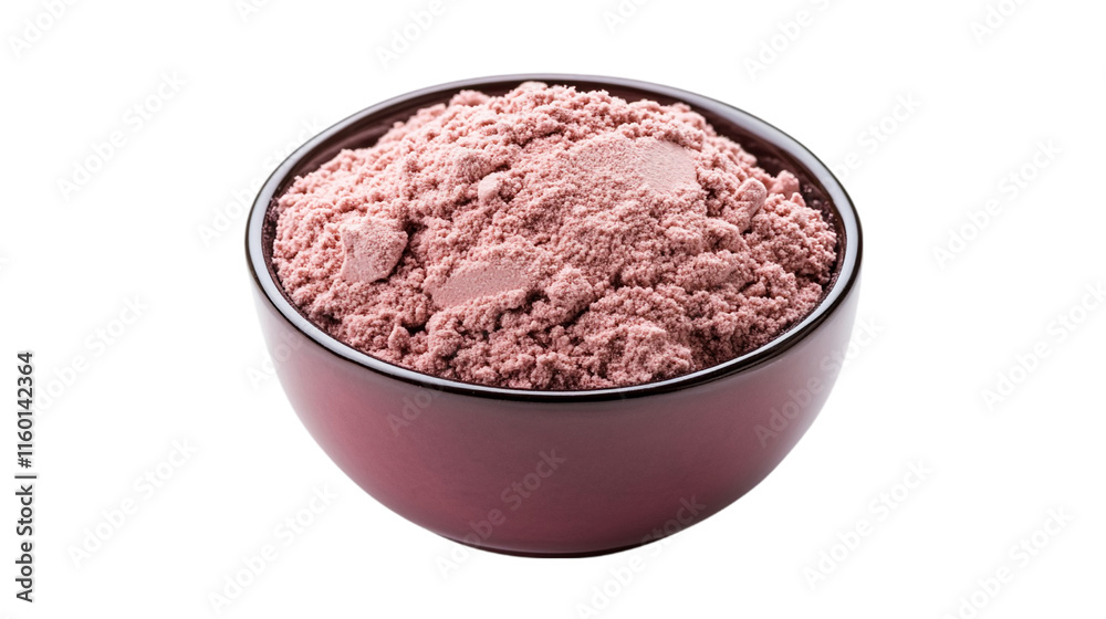 High-Definition Whey Protein Powder in Bowl, Isolated on transparent background High-Definition Whey Protein Powder in Bowl, Isolated on transparent background