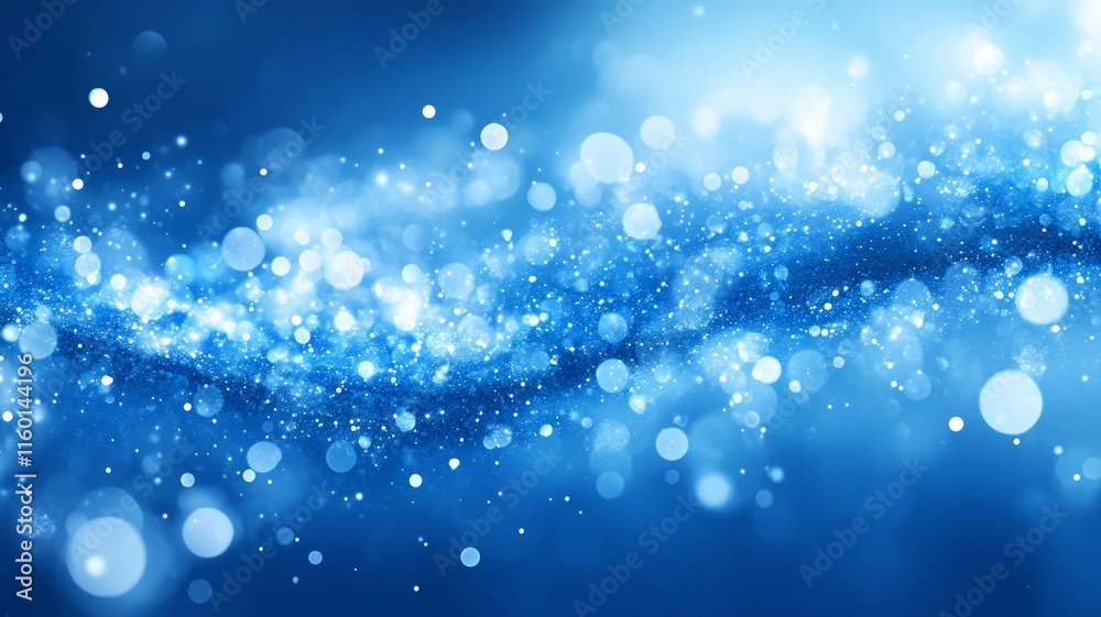Abstract Blue Glitter Background With Sparkling Lights Abstract Blue Glitter Background With Sparkling Lights