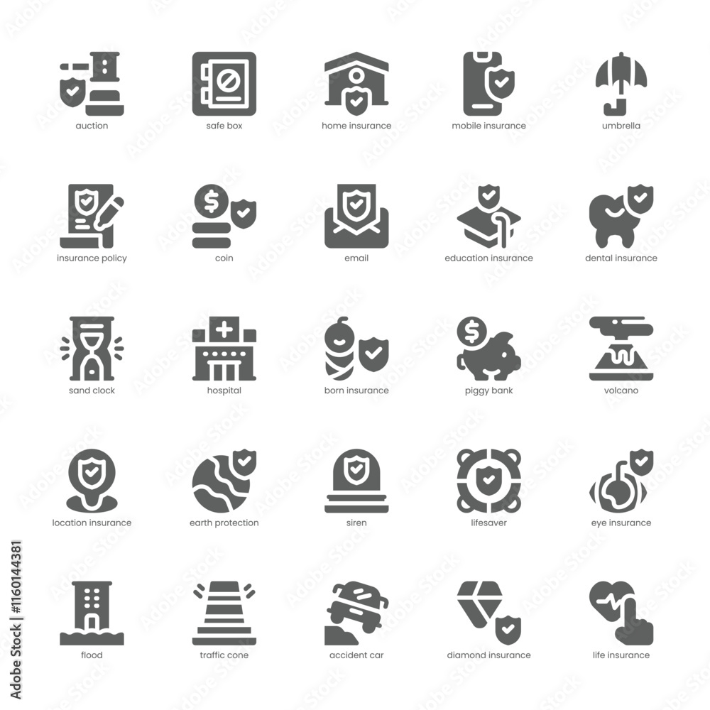 Insurance Check Icon pack for your website, mobile, presentation, and logo design. Insurance Check Icon glyph design. Vector graphics illustration and editable stroke. Insurance Check Icon pack for your website, mobile, presentation, and logo design. Insurance Check Icon glyph design. Vector graphics illustration and editable stroke.