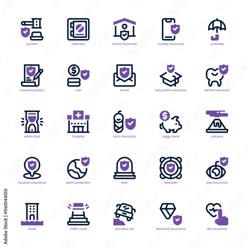 Insurance Check Icon pack for your website, mobile, presentation, and logo design. Insurance Check Icon dual tone design. Vector graphics illustration and editable stroke. Insurance Check Icon pack for your website, mobile, presentation, and logo design. Insurance Check Icon dual tone design. Vector graphics illustration and editable stroke.