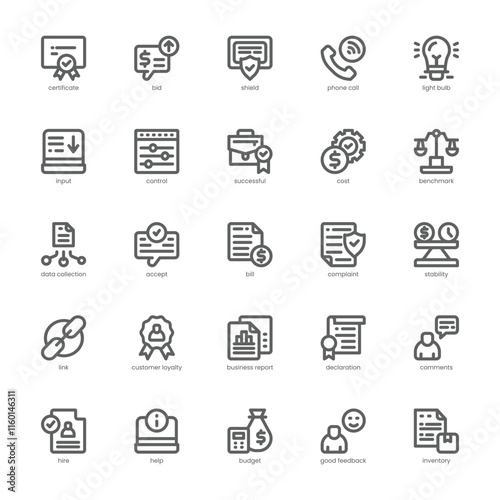 (Multiple values)Customer Support icon pack for your website, mobile, presentation, and logo design. Customer Support icon outline design. Vector graphics illustration and editable stroke.