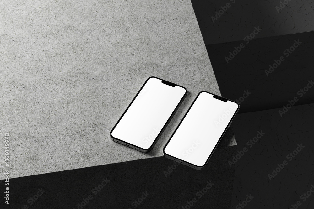 Modern Smartphone Mockup Template with Minimalistic Background for Branding Design
Modern Smartphone Mockup Template with Minimalistic Background for Branding Design