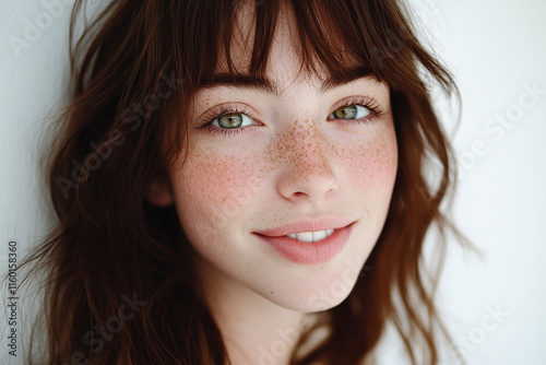 Close up portrait of a woman	
