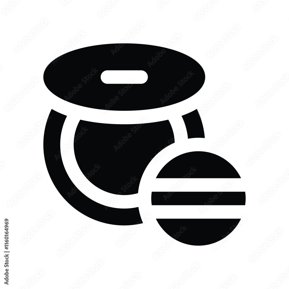 powder icon. vector glyph icon for your website, mobile, presentation, and logo design. powder icon. vector glyph icon for your website, mobile, presentation, and logo design.