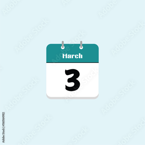 March 3rd: Calendar Icon Design