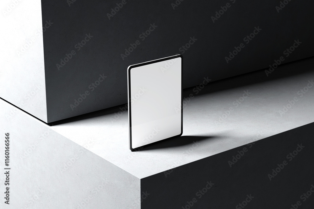 Tablet Mockup Display on Minimalist Platform with Soft Lighting
Tablet Mockup Display on Minimalist Platform with Soft Lighting