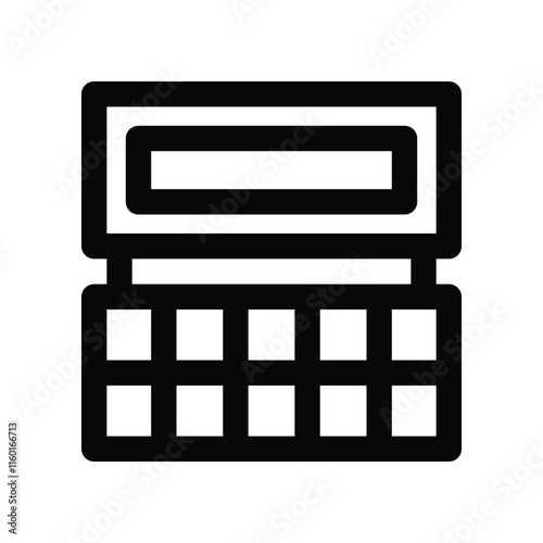 makeup palette icon. vector line icon for your website, mobile, presentation, and logo design.