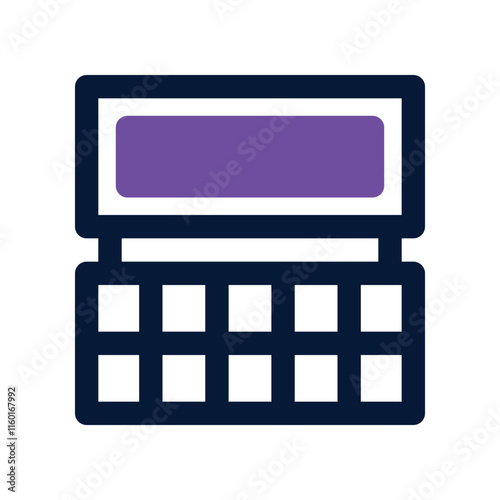 makeup palette icon. vector dual tone icon for your website, mobile, presentation, and logo design.