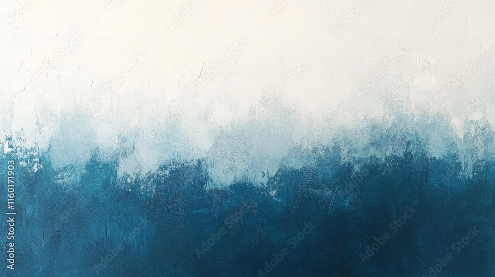 Abstract Blue and White Textured Paint Gradient Abstract Blue and White Textured Paint Gradient