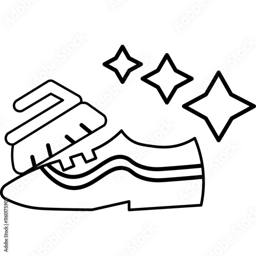 Shoe Cleaning Icon