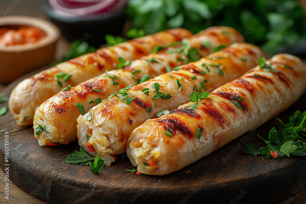 German Sausages with Sauerkraut German Sausages with Sauerkraut