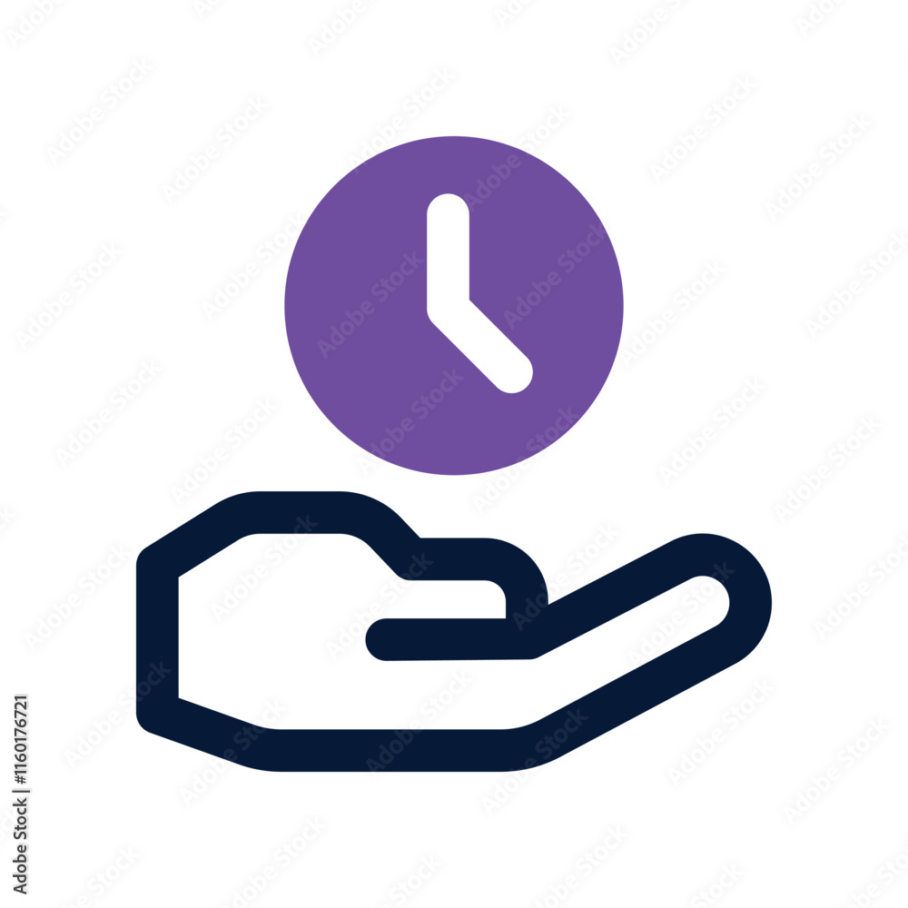 save time icon. vector dual tone icon for your website, mobile, presentation, and logo design. save time icon. vector dual tone icon for your website, mobile, presentation, and logo design.