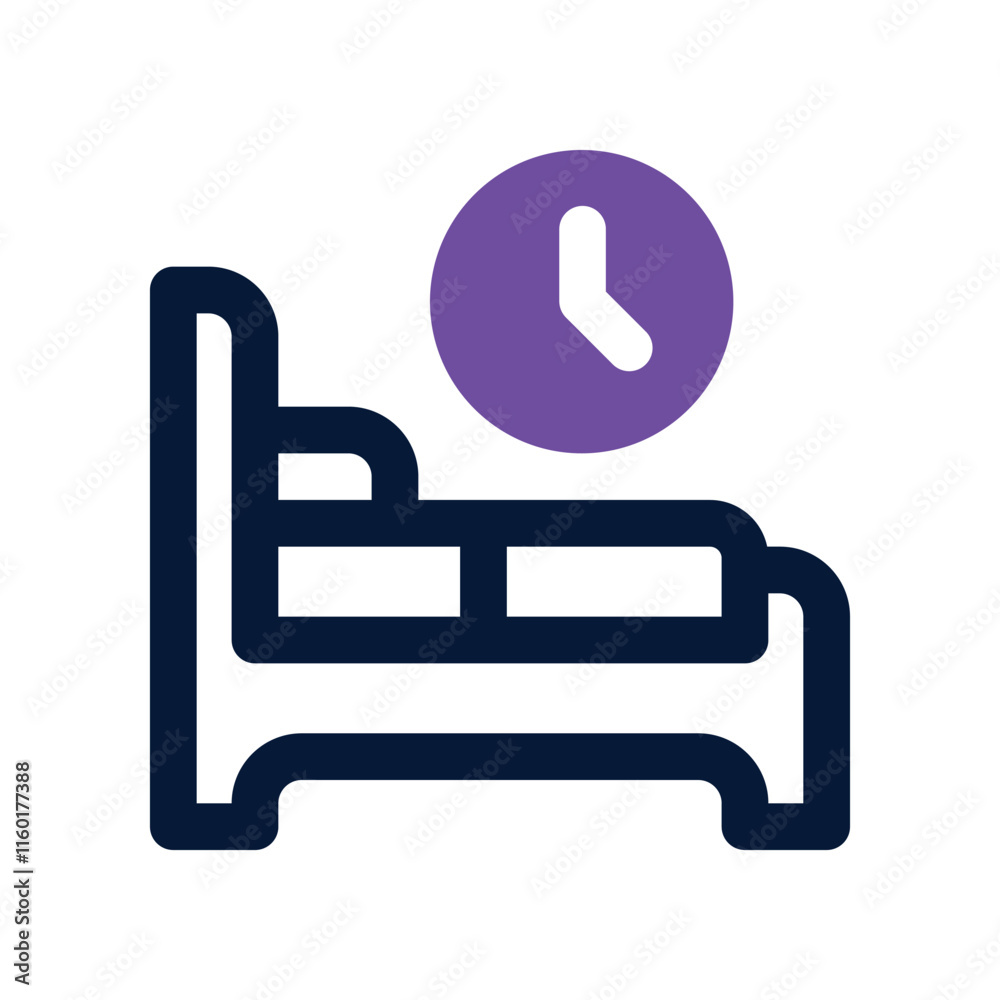 bedtime icon. vector dual tone icon for your website, mobile, presentation, and logo design. bedtime icon. vector dual tone icon for your website, mobile, presentation, and logo design.