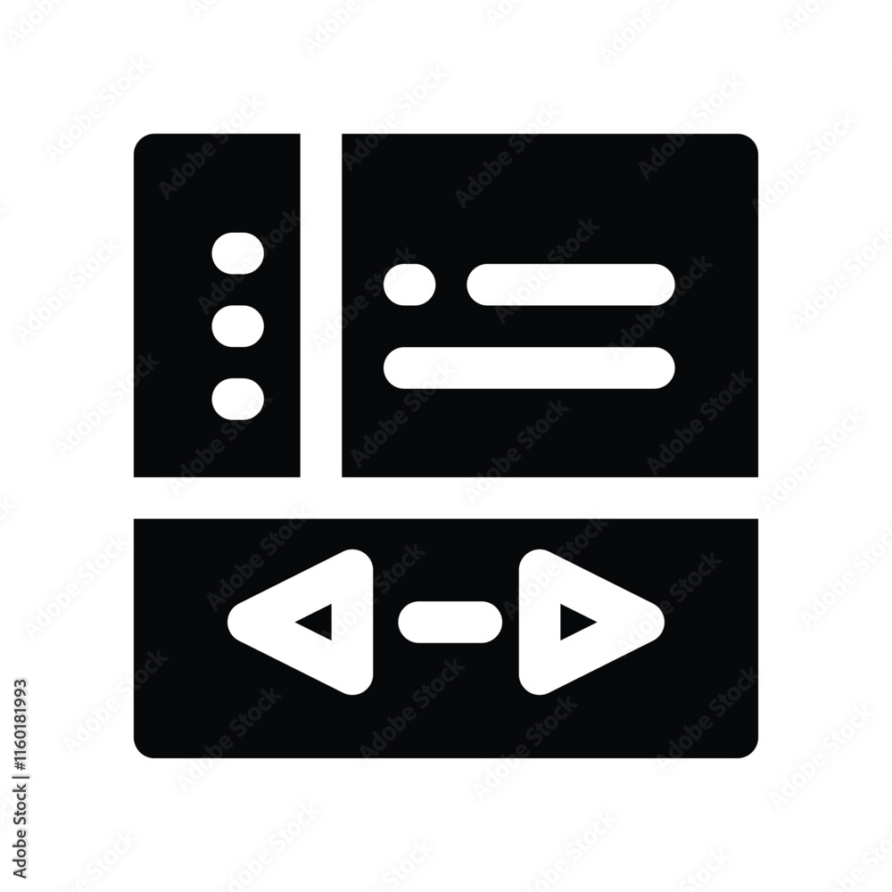 pager icon. vector glyph icon for your website, mobile, presentation, and logo design. pager icon. vector glyph icon for your website, mobile, presentation, and logo design.