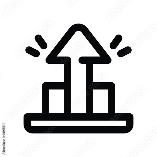 success icon. vector line icon for your website, mobile, presentation, and logo design.