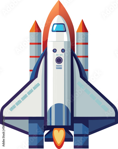 space shuttle vector