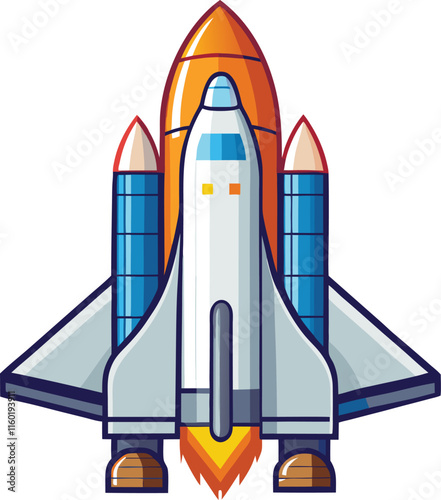space shuttle vector