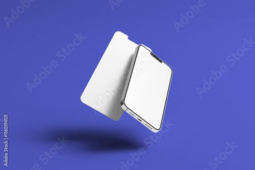 Photos Smartphone Mockup with Multiple Screens