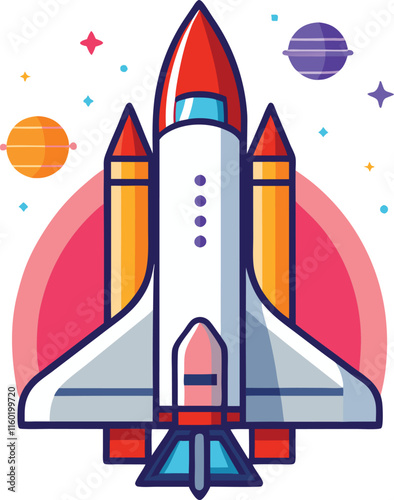 space shuttle vector