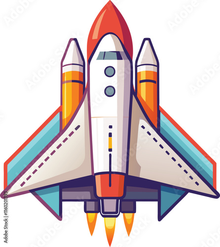 space shuttle vector