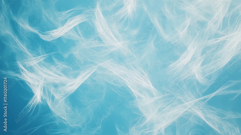 Abstract blue and white ethereal swirls. Abstract blue and white ethereal swirls.
