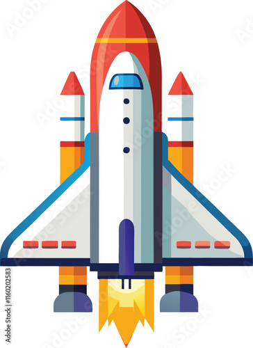 space shuttle vector