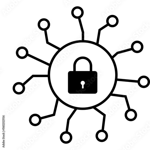 Cyber Security Icon
