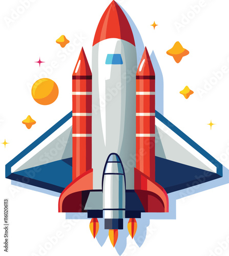 space shuttle vector