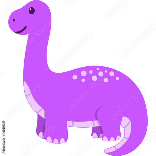 Cute Dinosaurus Illustration