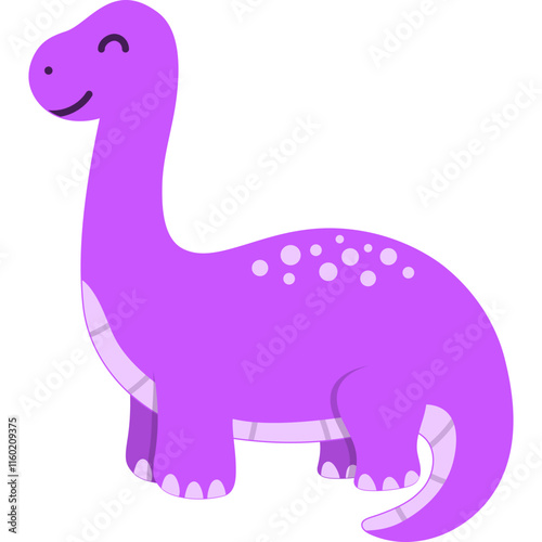 Cute Dinosaurus Illustration