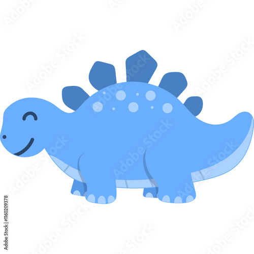 Cute Dinosaurus Illustration