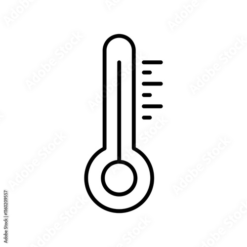 temperature line icon