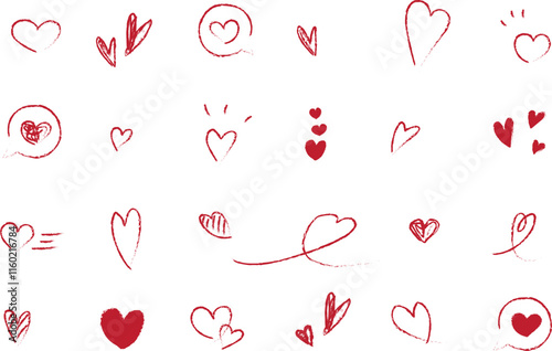 かわいいバレンタインの背景ベクターイラスト素材