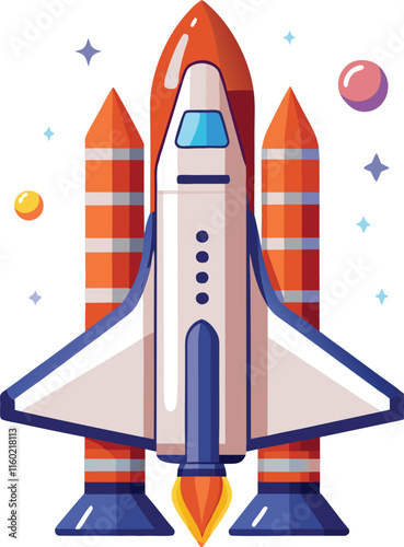 space shuttle vector