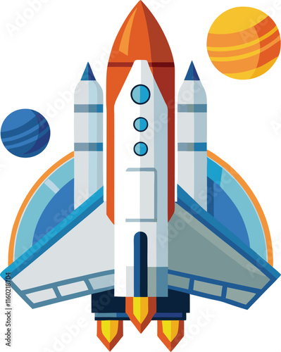 space shuttle vector