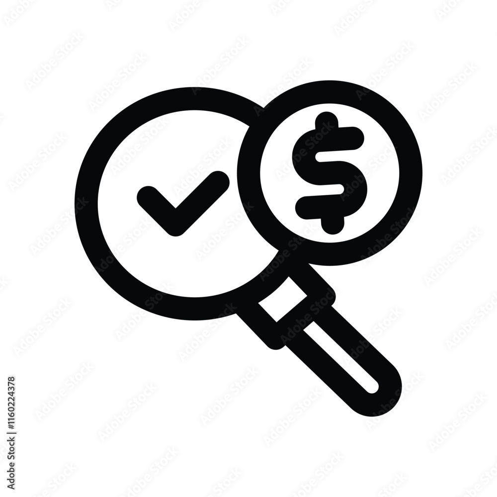 magnifying glass icon. vector line icon for your website, mobile, presentation, and logo design. magnifying glass icon. vector line icon for your website, mobile, presentation, and logo design.