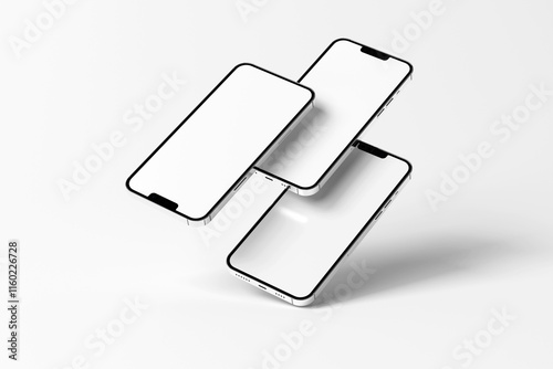 Smartphone Mockup Template for Versatile Design Display