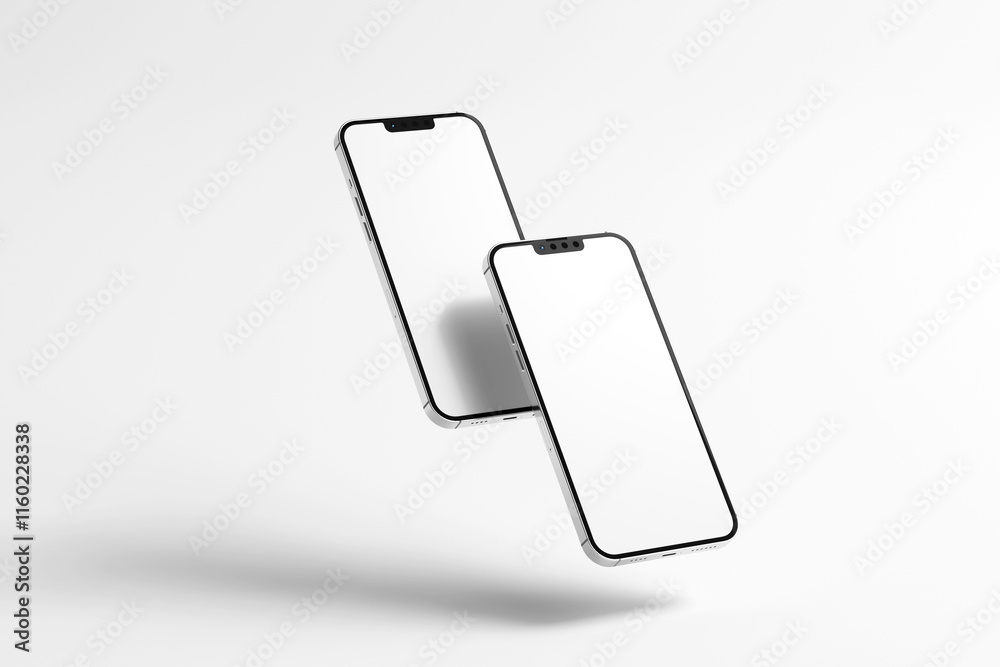 Modern Smartphone Mockup Template for App and Branding Presentations Modern Smartphone Mockup Template for App and Branding Presentations