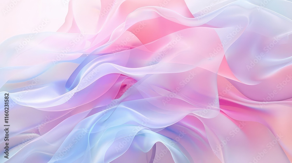 Fototapeta premium Symmetrical Petal Swirls. A vibrant art installation showcasing a fusion of petals and liquid in...