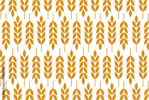 wheat grain and repeating pattern vectors 2