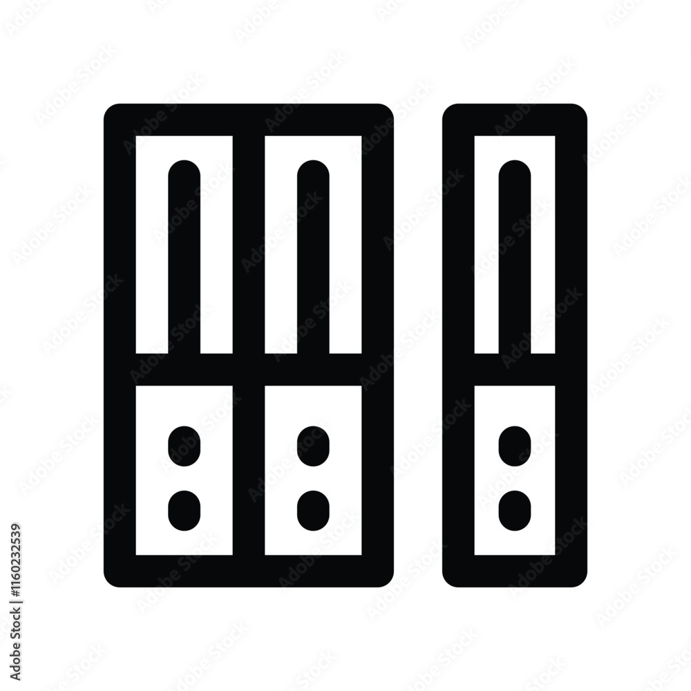 folder icon. vector line icon for your website, mobile, presentation, and logo design. folder icon. vector line icon for your website, mobile, presentation, and logo design.