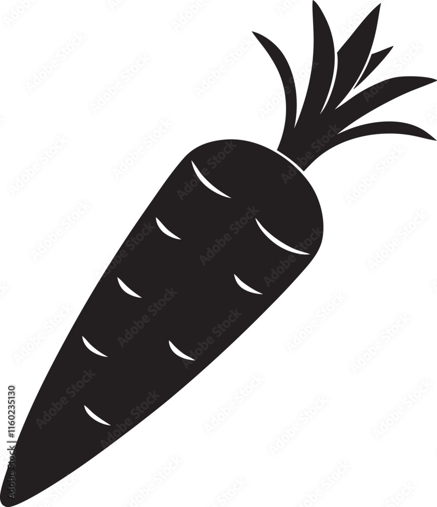 PrintWhole carrot vegetable vector and silhouette. Carrot with leaves clipart. Transparent background.with ornament in flat design PrintWhole carrot vegetable vector and silhouette. Carrot with leaves clipart. Transparent background.with ornament in flat design