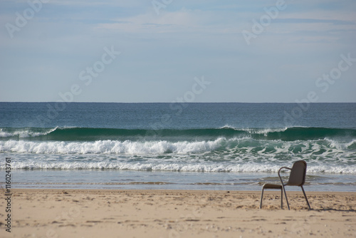loneliness at the beach