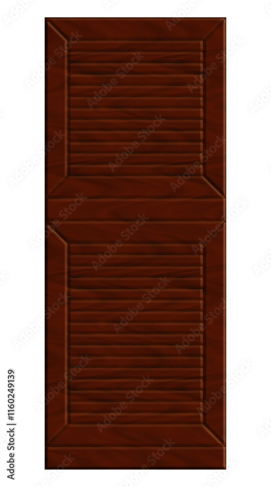 wooden door isolated on transparate background. wooden door isolated on transparate background.