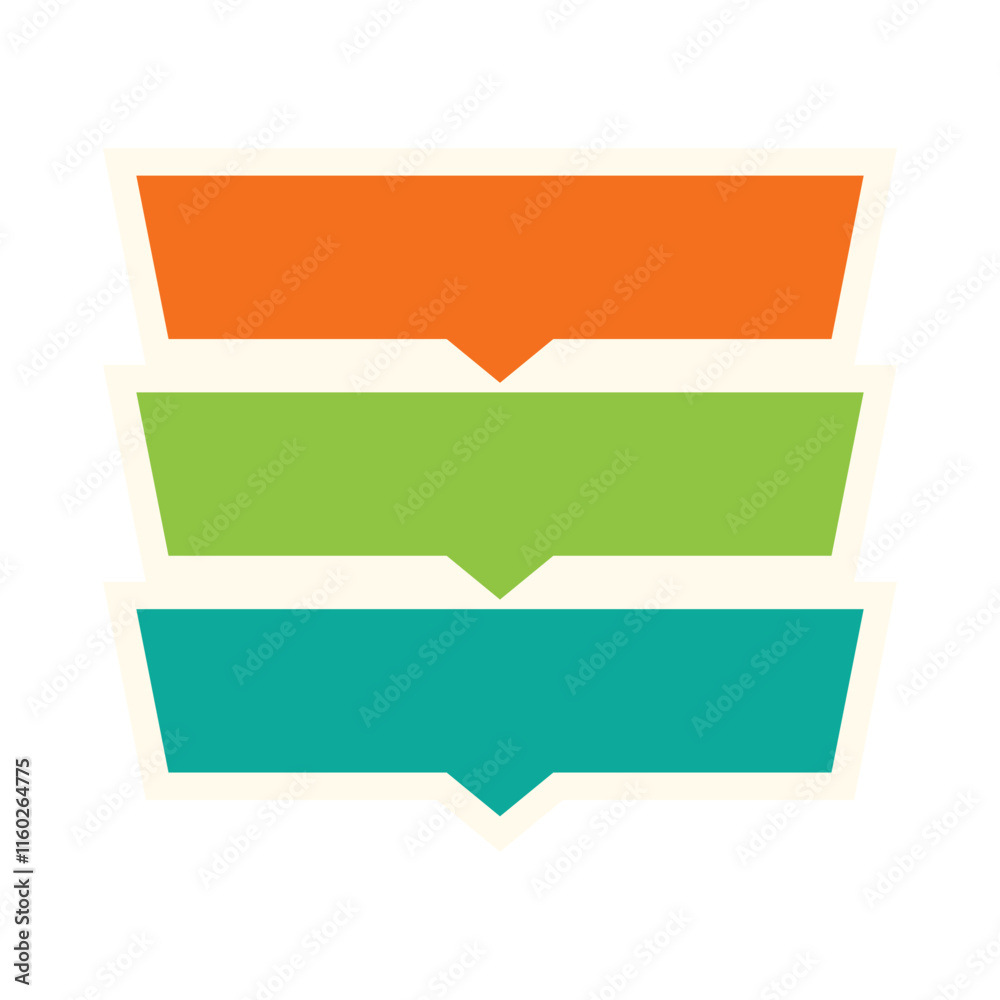 Infographic 3 steps element Infographic 3 steps element