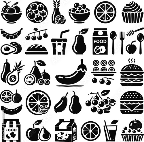 food and drink icons