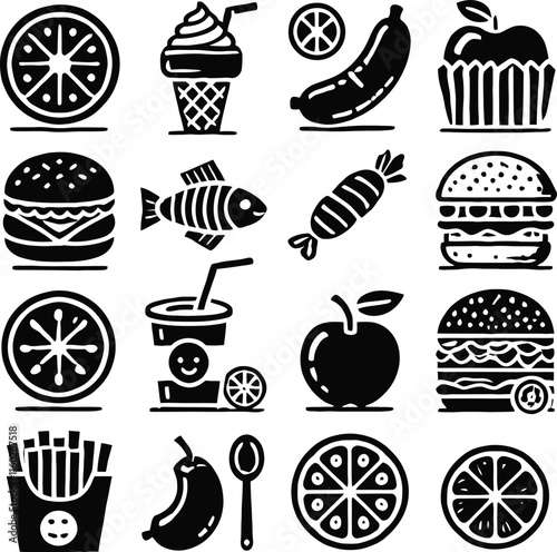 food and drink icons